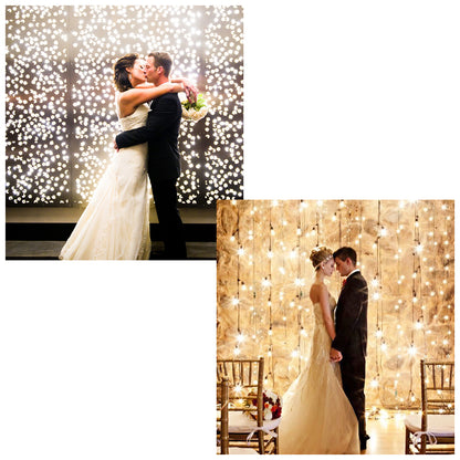Cortinas 600 Led Blanco Calida 6 X 3 Mts Matrimonios Eventos