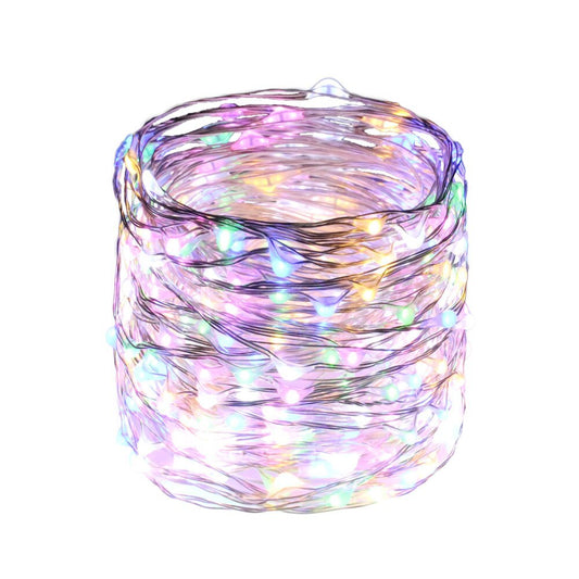 Guirnalda hada 4 Colores pasteles Microled 10 M Enchufable