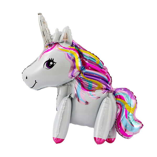 Globo Unicornio 3d Kawaii