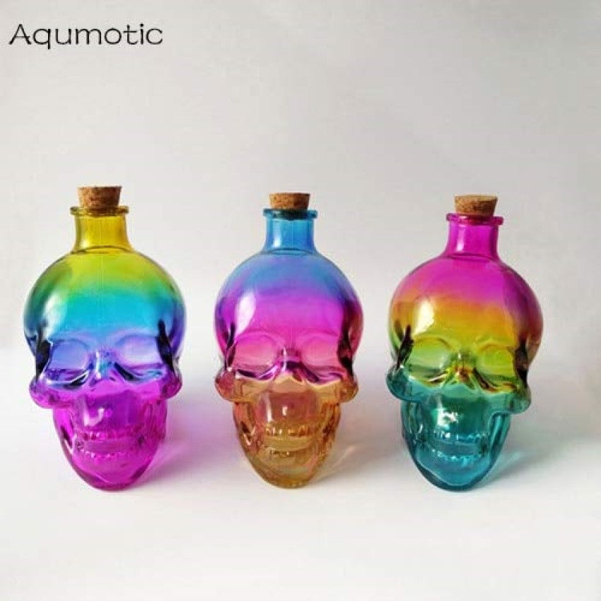 Botella Calavera Arcoiris Whisky