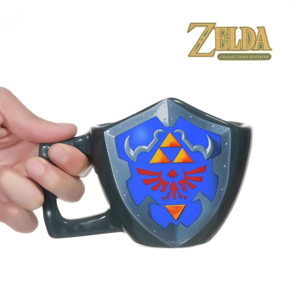 Tazón 3D cerámica Legend of Zelda Hylian Shield