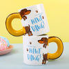 Tazón cerámica Perro perrito Salchicha Dachshund