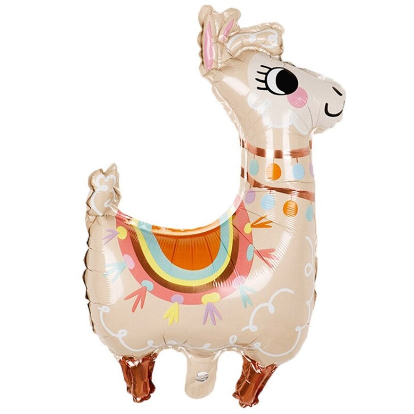 Globo Metalicos Llama Alpaca Cotillon Candy Bar Kawaii