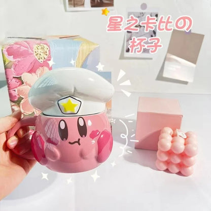 Tazón Cerámica 3d Kirby Chef kawaii Kirby's gamer dream