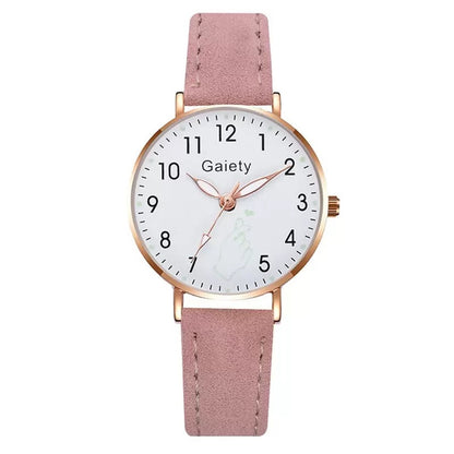 Reloj Pulsera dedos kpop corazon luminoso kawaii