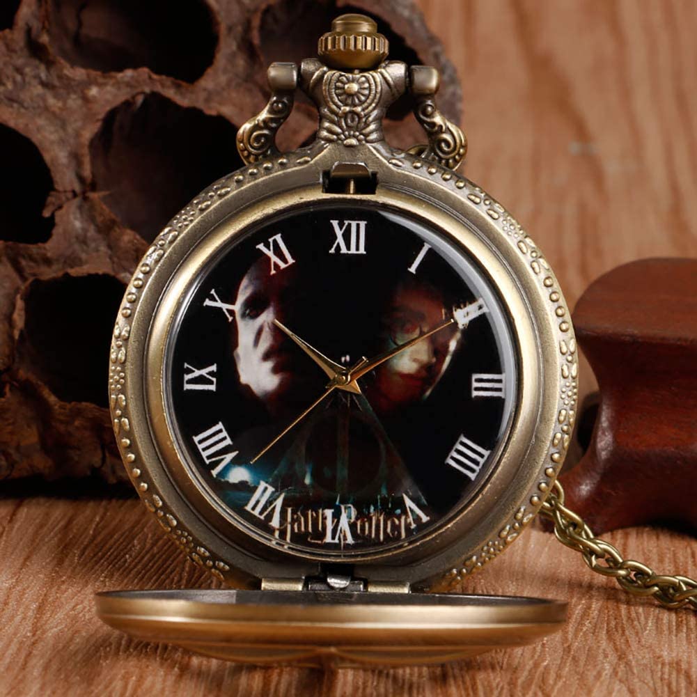 Reloj De Bolsillo Harry Potter reliquias de la muerte
