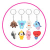 LLavero 3D silicona BTS k Pop BTS21 Tata Rj chimmy koya