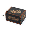 Caja Musical Black Game Of Thrones  Winter Is Coming M2