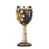 Copa caliz Resina  ojo con calavera