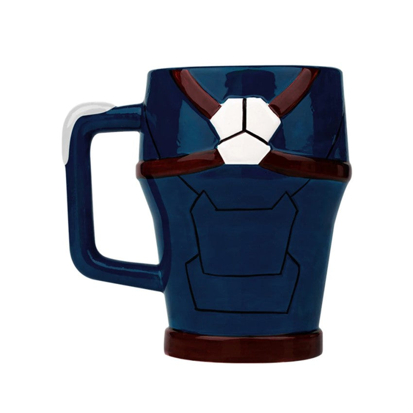 Taza Tazón Mug Cerámica 3d Capitán America Avengers Marvel
