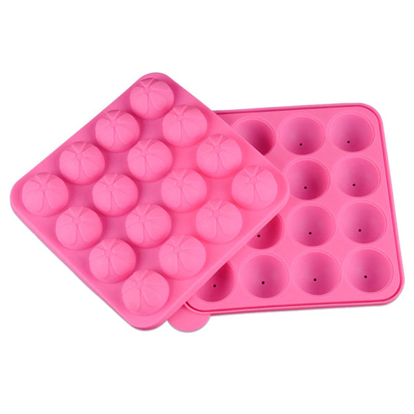 Molde de Silicona 16 Cake pop lolipop reposteria