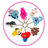 LLavero 3D silicona BTS k Pop BTS21 Tata Rj chimmy koya