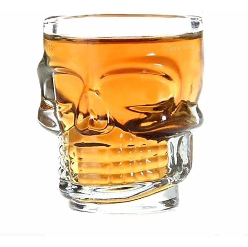 Set  4 Shot Vidrio Calavera Tequila Cortito