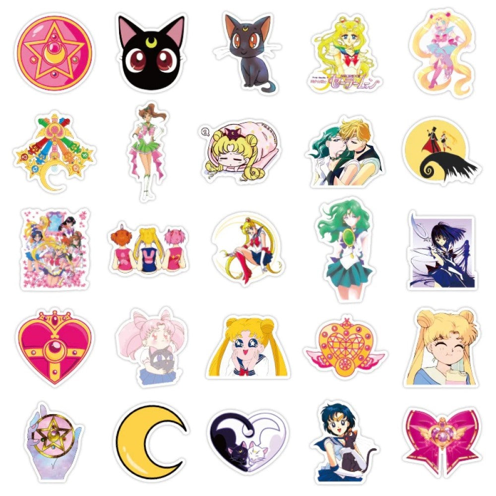 50 Sticker Sailor Moon Serena