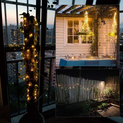 Guirnaldas Solar 200 Micro Led Hadas 22 M Fairy light