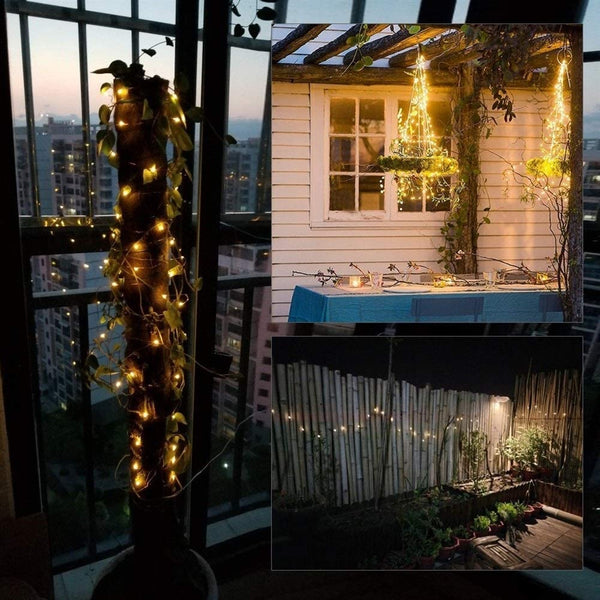 Guirnaldas Solar 200 Micro Led Hadas 22 M Fairy light