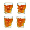 Set  4 Shot Vidrio Calavera Tequila Cortito