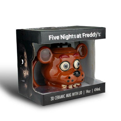 Tazon Taza Cerámica Five Nights At Freddy's 414 Ml