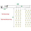 Cortinas 300 Led Blanco 4,5 M X 3 M  Matri Eventos