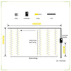 Cortinas 600 Led Blanco Calida 6 X 3 Mts Matrimonios Eventos