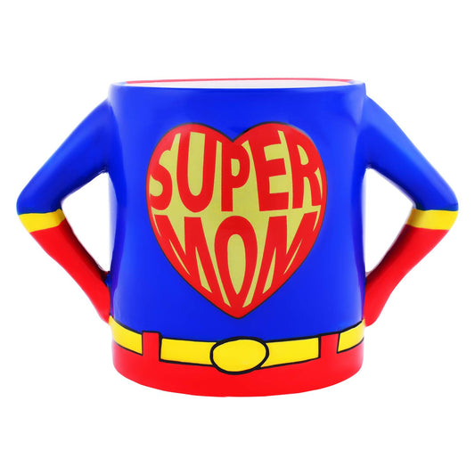 Tazón 3d cerámico Super Mom super mama