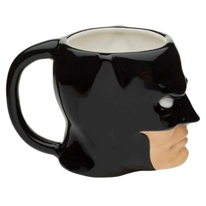 Tazón Taza 3d Cerámica Cara Mascara Batman Dc Comic