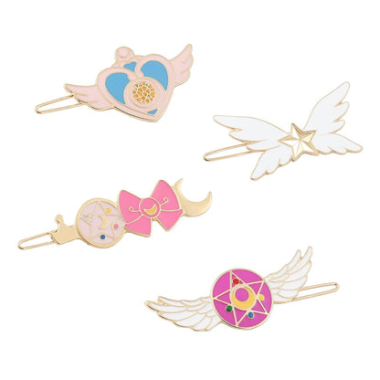 Set Pinches horquillas pinzas para el cabello Sailor moon