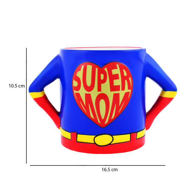Tazón 3d cerámico Super Mom super mama