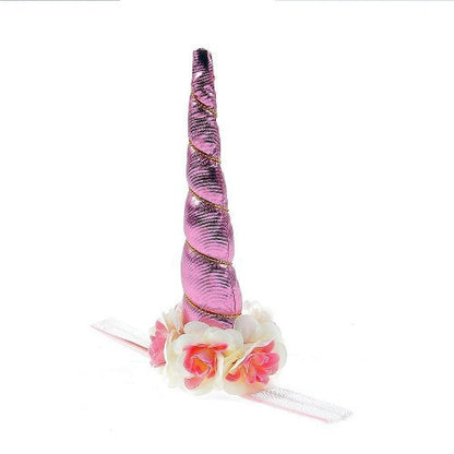 Cintillo Brillo Cuerno De Unicornio Kawaii Candy Bar Fiesta