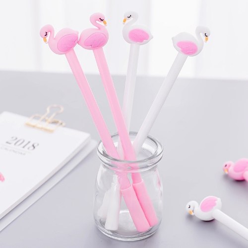 4 Lapiz Flamingo Kawaii Estoykuku