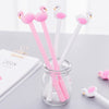 4 Lapiz Flamingo Kawaii Estoykuku
