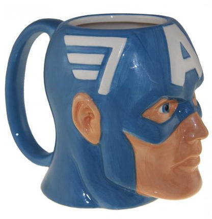 Taza Mug Ceramica Marvel Capitán América 450 Ml