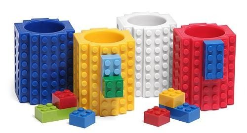 4  Vasos Shot Bloques Legos