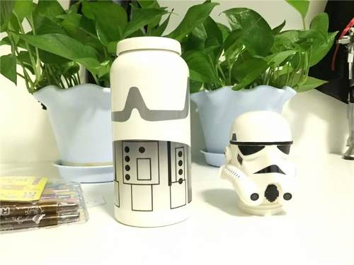 Botella Aluminio Star Wars Stormtrooper 500 Ml + Envio Grati