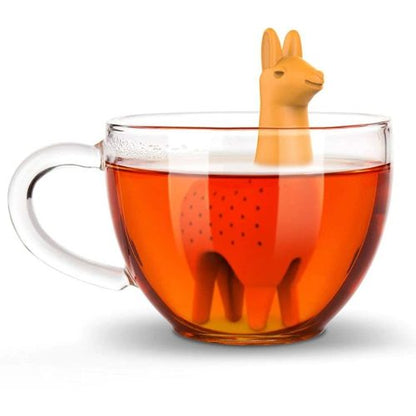 Infusor Silicona De Té O Hierba Llama Alpaca (estoykuku)