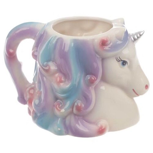 Taza Mug Unicornio Ceramica 3d Xl 600 Cc Tienda Estoykuku