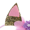 Cintillo Unicornio Glitter Brillante Niña  Despedida Soltera