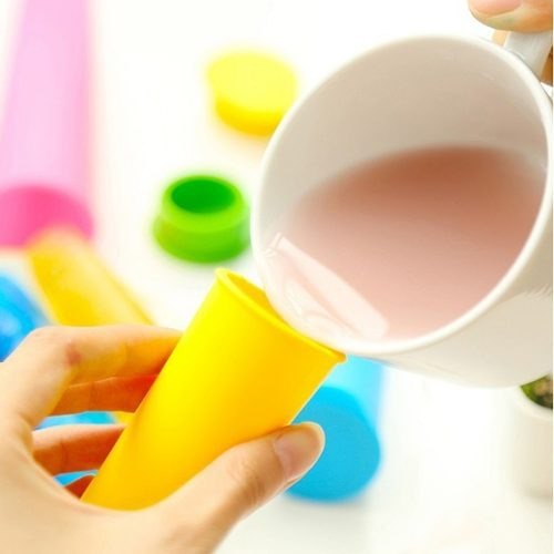 Molde Silicona Para Cubo Push Lolly Pop Niños