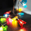 Guirnalda Luces Led   Happy Birthday  1,5 Metros Pilas