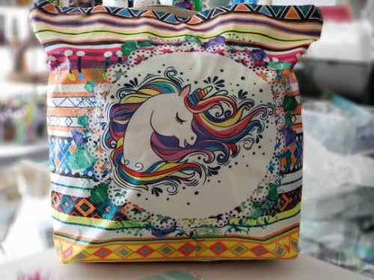 Set Verano Unicornio Bolso Cuaderno Lapizkawaii