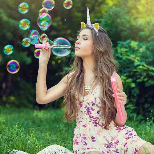 Cintillo Brillo Cuerno De Unicornio Kawaii Candy Bar Fiesta