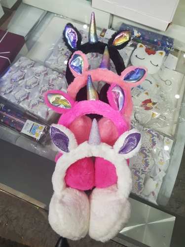 Orejeras Unicornio Invierno Kawaii
