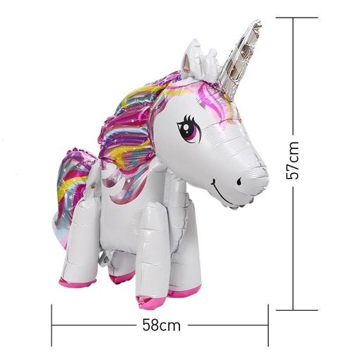 Globo Unicornio 3d Kawaii