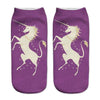 8 Pares Calcetines Tobilleras 3d Unicornios