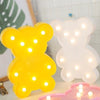 Lampara Led Ositos  A Pilas Candy Bar Fiesta Niños
