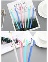 12 Lapices Unicornio 3d Kawaii Estoykuku (docena)