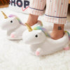 Pantuflas Blancas Exclusivas Unicornio Kawaii