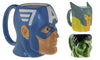 Taza Mug Ceramica Marvel Capitán América 450 Ml