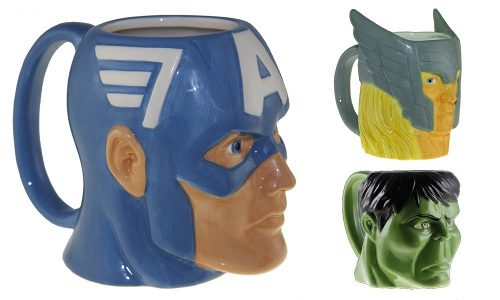 Taza Mug Ceramica Marvel Capitán América 450 Ml