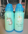 Botellas 300 Cc Unicornio Kawaii